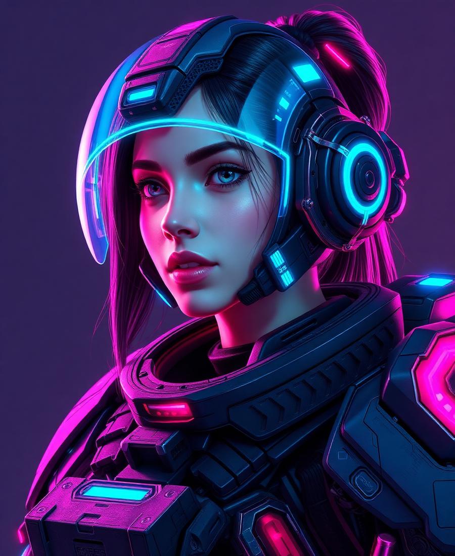 Cypher-07 — sci-fi character