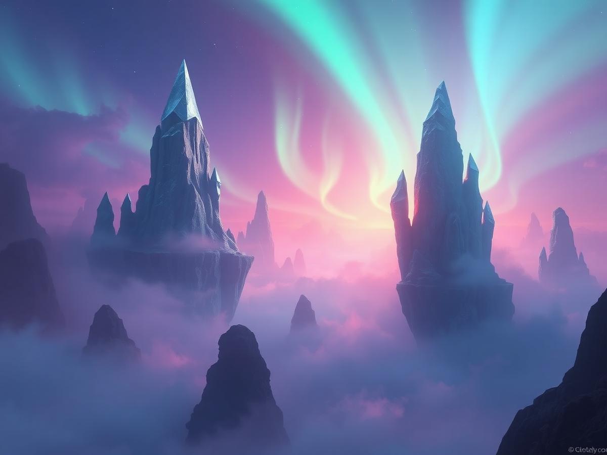 Skyshards — environment concept
